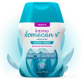 LOMECAN Ultra Fresh Jabón Líquido Intimo Versión De Bolsillo. Contiene 80ml.