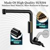 Rain Shower Head Extension Arm, Upgrade 12 Inch Metal Shower