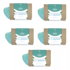 Sheló Nabel Jabon Artesanl Del Bosque Shelo Nabel® 100grs. 5 Piezas