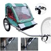 Bicycle Trailer Coupling - Bicycle Towing Hitch with Locking Pin,