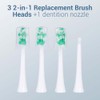 Marchpower Juego para Cepillos de Dientes 2 en 1, 3