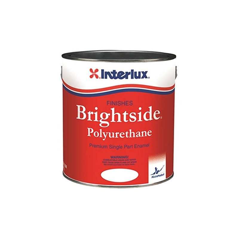 Interlux Y4248/QT Brightside Polyurethane Paint - Fire Red, Quart