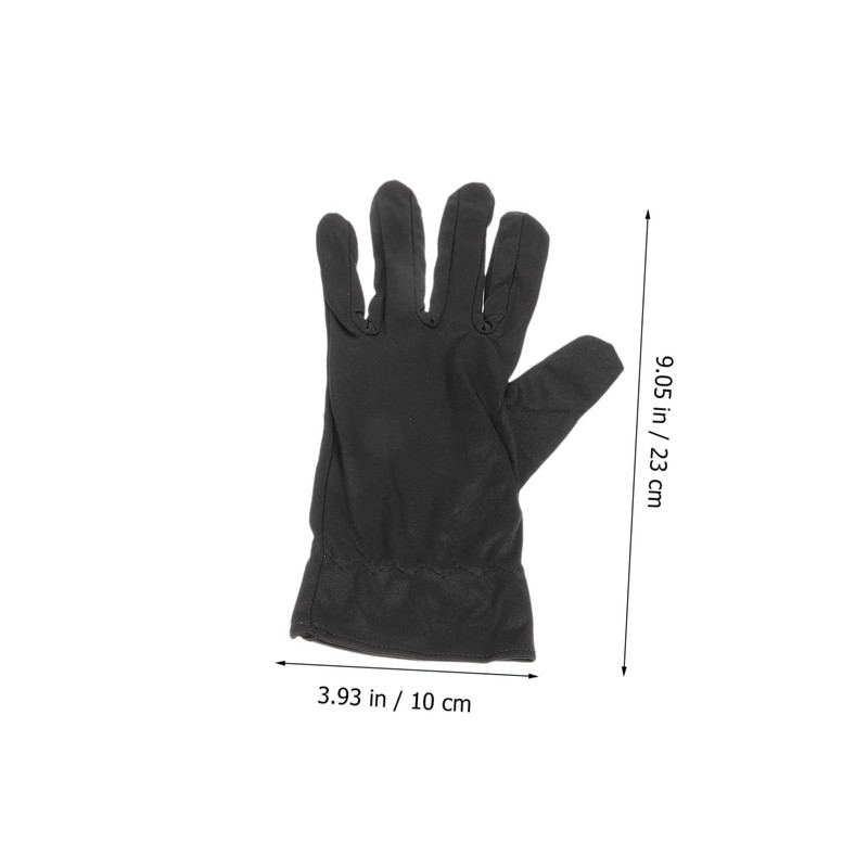 Mobestech 6 Pairs Cotton Gloves for Jewelry Handling Coin Inspection