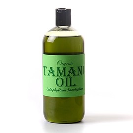Mystic Moments Mystic Moments | Organic Tamanu Virgin Carrier Oil 1 Litre - Pure & Natural Oil Perfect For Hair, Face, Nails, Aromatherapy, Massage and Oil Dilution Vegan GMO Free