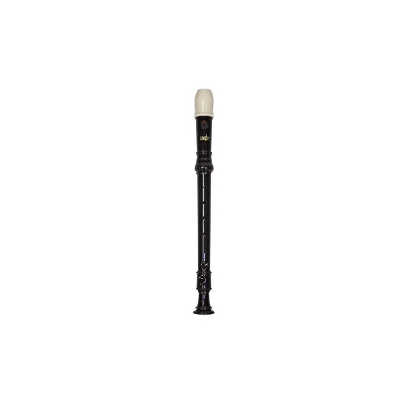 RHYTHM BAND Canto One-Piece Soprano Recorder, German Fingering, ABS Plastic,