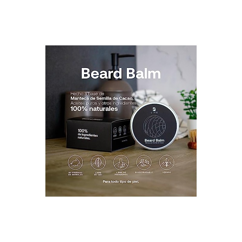 Blsamo para Manejo y Fortalecimiento de Barba de 150 g.