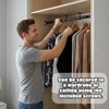 2 Pcs 1 5/16 Inch Diameter Round Wardrobe Closet Rod