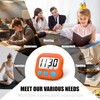 2 Pack Digital Kitchen Timer for Cooking Big Digits Loud