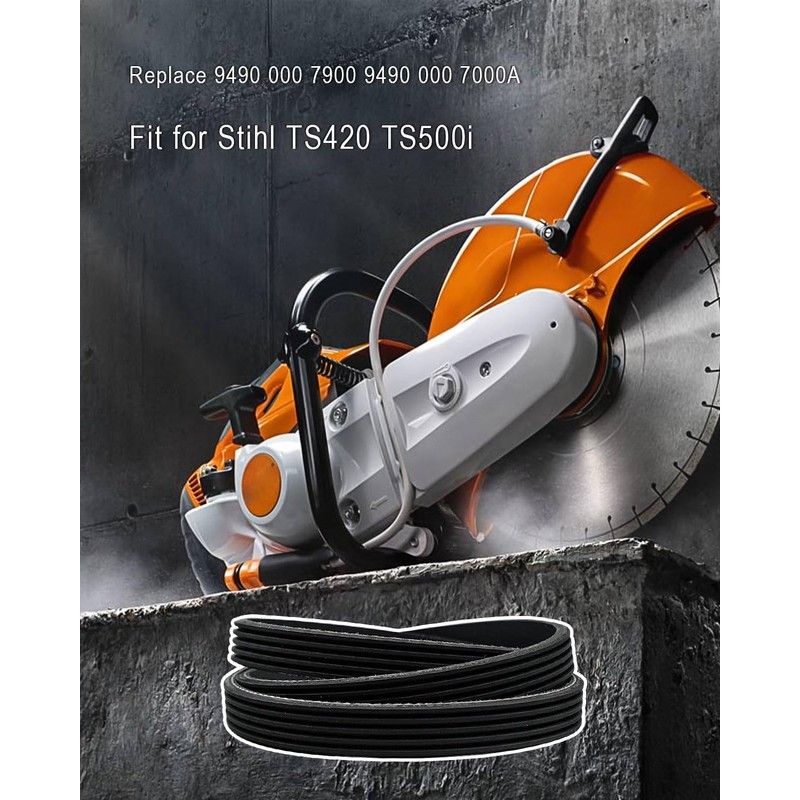 HUFEWU Concrete Saw Belt 4Pcs Kit Fit for Stihl TS420
