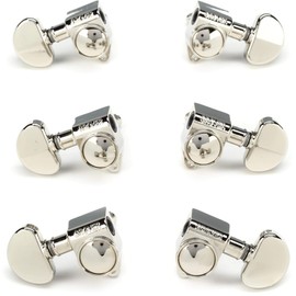 3-Pack Grover 102N Original Rotomatics Tuning Machines Set - Nickel Value Bundle