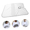 TOVINANNA Large Transparent Static Salon Cape for Adults Durable Hair
