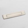 Daycount Pack of 2 Invisible Cabinet Drawer Handle Rotating Zinc