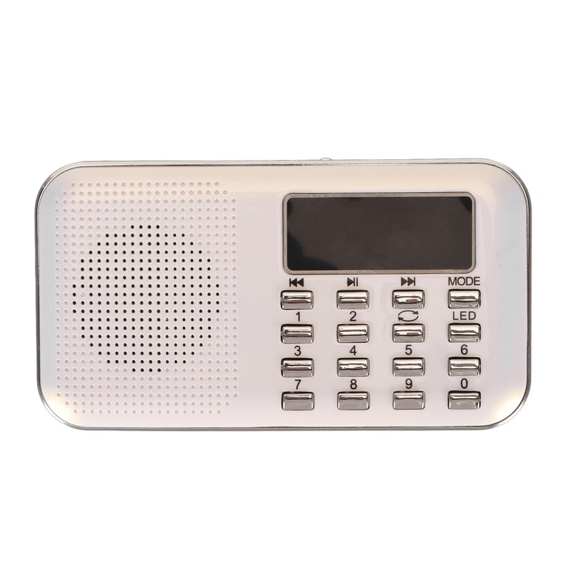 Mini Plug in Speaker Outdoor Portable HIFI Radio Speaker Small