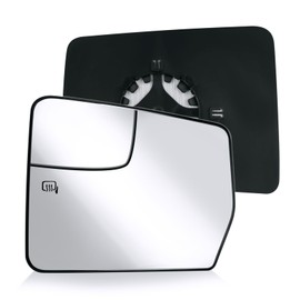 Osakesukar Driver Left Side Mirror Replacement For Ford F-150 2011-2014 OEM Fit Mirror Glass Replace BL3Z17K707D