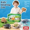 Totsmile 4PCS 5'' Large Sea Turtle & Tortoise Toys Figurines,