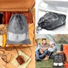 5 Pcs Large Waterproof Shoe Storage Bags with Transparent Window,