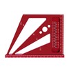 Upgrade Woodworking Measuring Ruler Metric/Inch 3D Multi-Angle Aluminum Alloy 22.5/30/45/60/67.5/90
