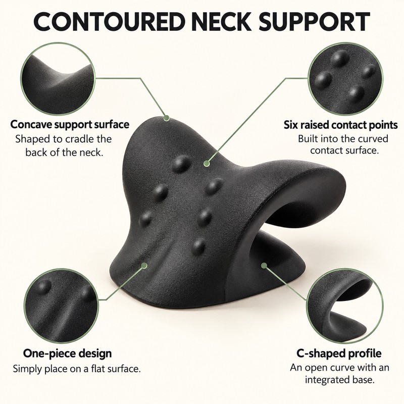 Neck And Shoulder Relaxer Cervical Chiropractic Traction Device Advanced Cervical