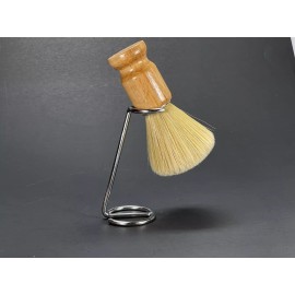 BASAK Wooden Shaving Brush Turkish Shave Handler Handmade Wood Barbers W Stand