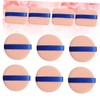Ipetboom 10pcs Dry Wet Makeup Puff Square Round for Foundation