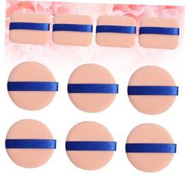 Ipetboom 10pcs Dry Wet Makeup Puff Square Round for Foundation Concealer Blush Highlighter Powder Sponge