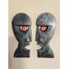 Division Bell - Pink Floyd - Sculpture Heads - Wall