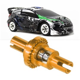 Alomejor RC Car Ball Differential Gear RC Ball Differential for K969 K989 K969 K979 K999 P929 P939 1/28 Remote Controlled Model Vehicle (Gold)
