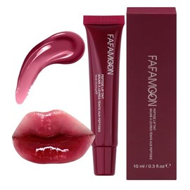 Peptide Lip Tint, Tinta De Labios Peptide, Lip Gloss Brillante Brillo De Labios Hidratante De Larga Duración Mermelada De Labios Jelly Gloss No Pegajoso, Lápiz Labial Líquido De Gelatina Brillante Para Mujeres Y Niñas (03#)