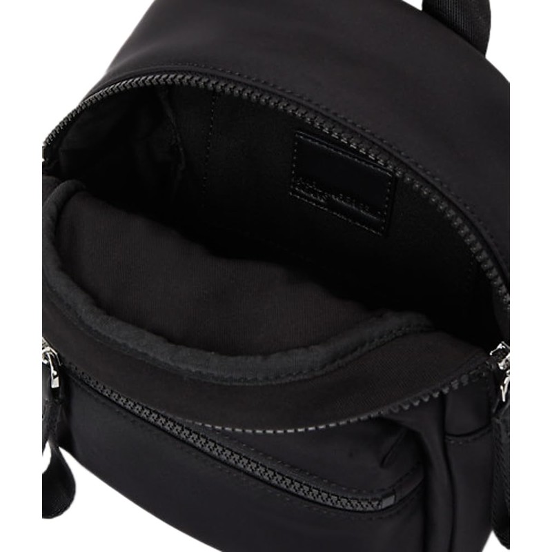 Karl Lagerfeld Jeans Women's Essential Nylon Crossbody Cross Body, black