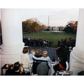 President John F. Kennedy and family watch Black Watch Tattoo - New 8x10 Photo