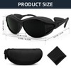 UpaClaire Welding Goggles All Around Safety Welding Lens Anti-Scratch Goggles
