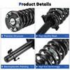 Front Complete Shock Absorber Fit for Honda Accord 2.4L 3.5L