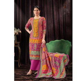 Designerharsha Indian Pakistani Engagement Ceremony Ready To Wear Salwar Kameez Suit Punjabi Style Patiala Dress (US, Numeric, 38, Regular, Regular, Choice 3)