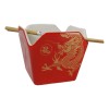 Oriental Longwei Dragon King Takeout To Go Box Serving Bowl