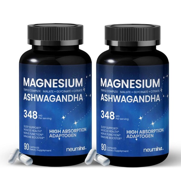 NEUMINA - Daily Cortisol Reset - Triple Complex Magnesium Supplement