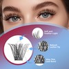 Mayhug Lash Clusters 144Pcs Cluster Lashes D Curl Individual Lashes