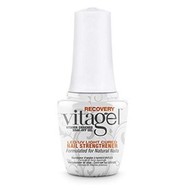 Gelish MINI Vitamina fortalecedor de uñas Base Coat: Vitagel Recovery, 0.3 onzas