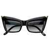 zeroUV Super Cateye NYC Designer Inspired Fashion Cat Eye Sharp