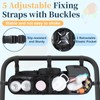 Double Stroller Organizer Compatible with Bob Duallie and Baby Jogger