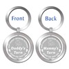 Laluminter New Parent Decision Keychain - Rotatable Dual-Mode Daddy's or