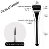 HASAGEI Ultra Thin Foundation Brush, Foundation Make-up Pinsel, Flat Top