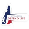 New Hampshire Sticker Pro-Life Sticker