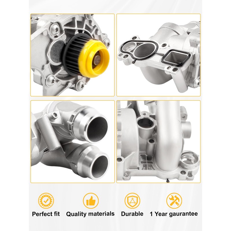 Electric Engine Water Pump Kit Compatible with A3 A4 A5