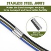 3 Pcs Heavy Duty Trash Can Bands 71 Inch, Durable