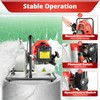 2 HP 2-Stroke Gasoline Engine Water Pump Portable,43cc Gas Powered
