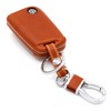 Finest Folia Leather Key Case VB (Light Brown)