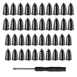 41Pcs Tyre Repair Screw Fast Car Puncture Repair Kit,Universal Self Service Tire Repair Repair Tool Tubeless Kit for Auto Car Motorcycle(20S+20L), Tyre Repair Kit Rubber Nails with Screwdriver
