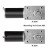 Greartisan DC 12V 5RPM 15Kg.cm 8mm Double Shafts Self-Locking Reversible
