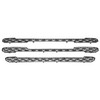 HECASA Grille Insert Compatible with 2019-2022 GMC Sierra 1500 SLT