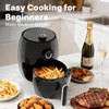 Compact Air Fryer Small, 2.1QT, 4-in-1 Small Mini Airfryer Compact,